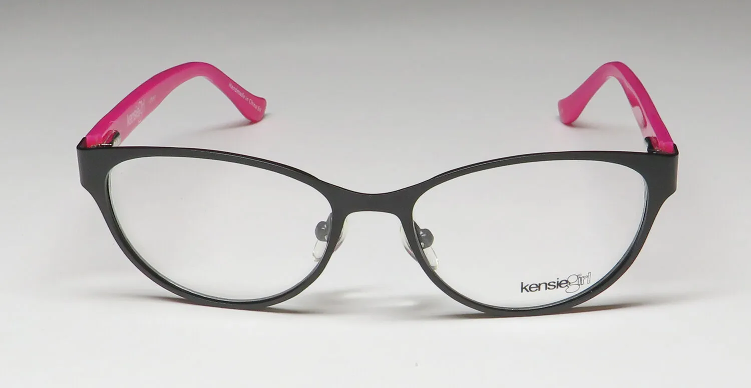 Kensie Cheer bk Eyeglasses Black 48mm 3