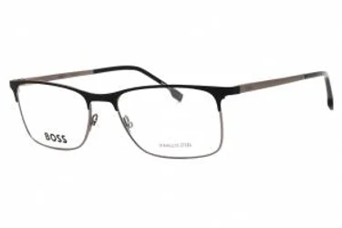 HUGO BOSS BOSS 1186 0RZZ 00 Eyeglasses Matte Black Dark Ruthenium 56mm