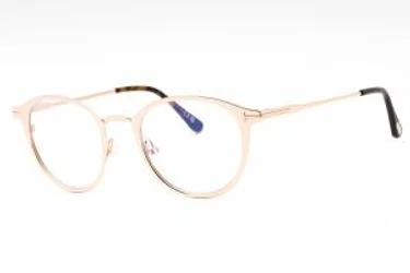 Tom Ford FT5528-B 029 Eyeglasses Matte Gold 49mm