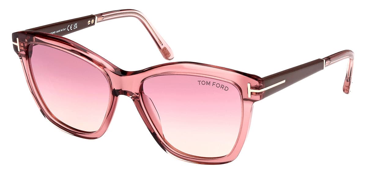 Tom Ford Lucia TF1087 72Z Sunglasses Pink 54mm Women 2