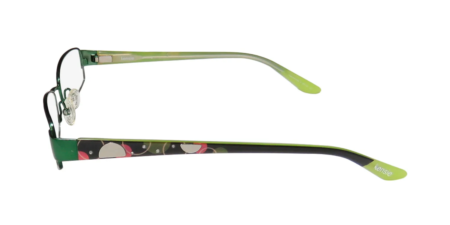 Kensie Drifting fe Eyeglasses Green 51mm 4