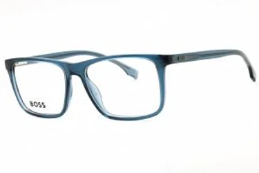 HUGO BOSS BOSS 1571 0PJP 00 Eyeglasses Transparent Stone Blue 56mm