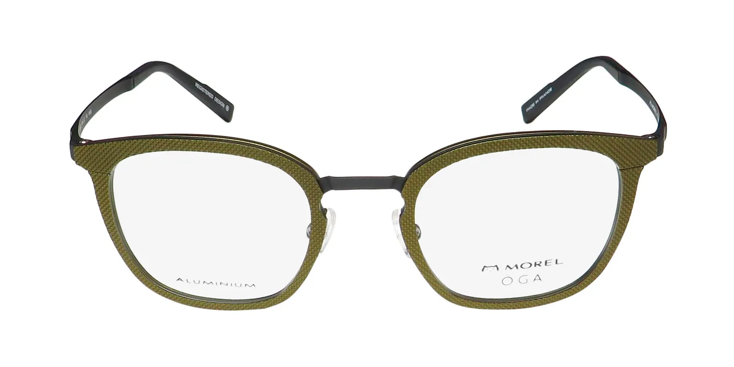 Morel Oga 10147o vn06 Eyeglasses Green 49mm 3