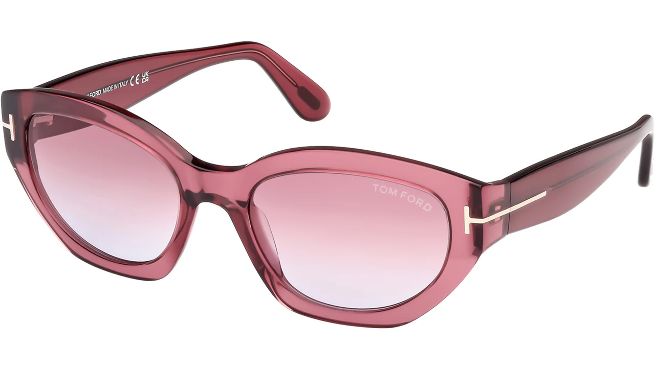 Tom Ford FT1086 66Y Sunglasses Pink 55mm Women