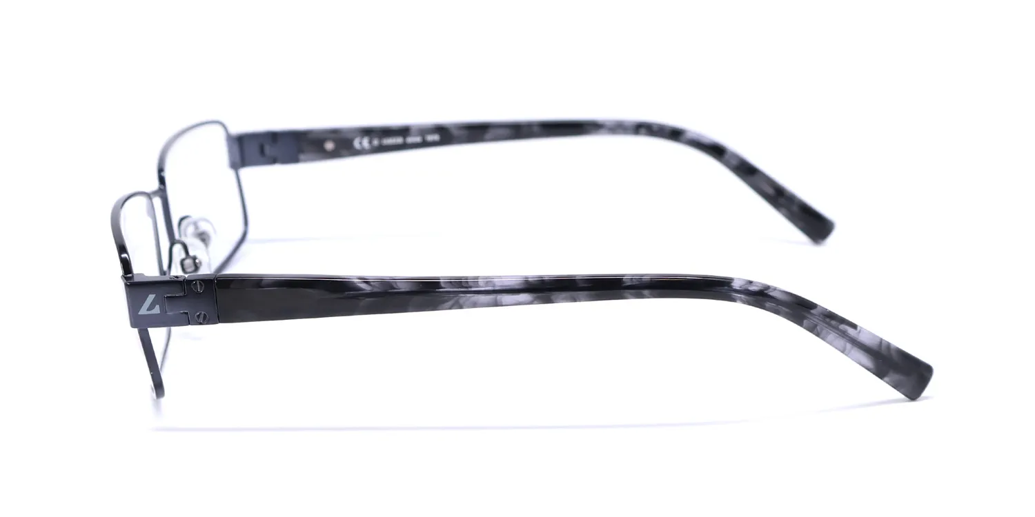 Lozza Vl2117 0r08 Eyeglasses Navy Blue 54mm 4