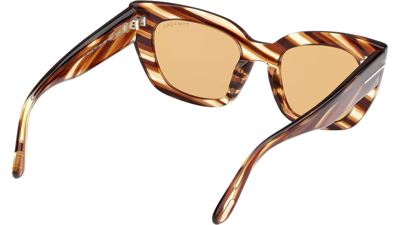 Tom Ford FT1190 53E Sunglasses Blonde Havana 53mm Women 4