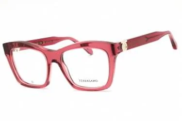 Salvatore Ferragamo SF3022 655 Eyeglasses Transparent Wine 53mm