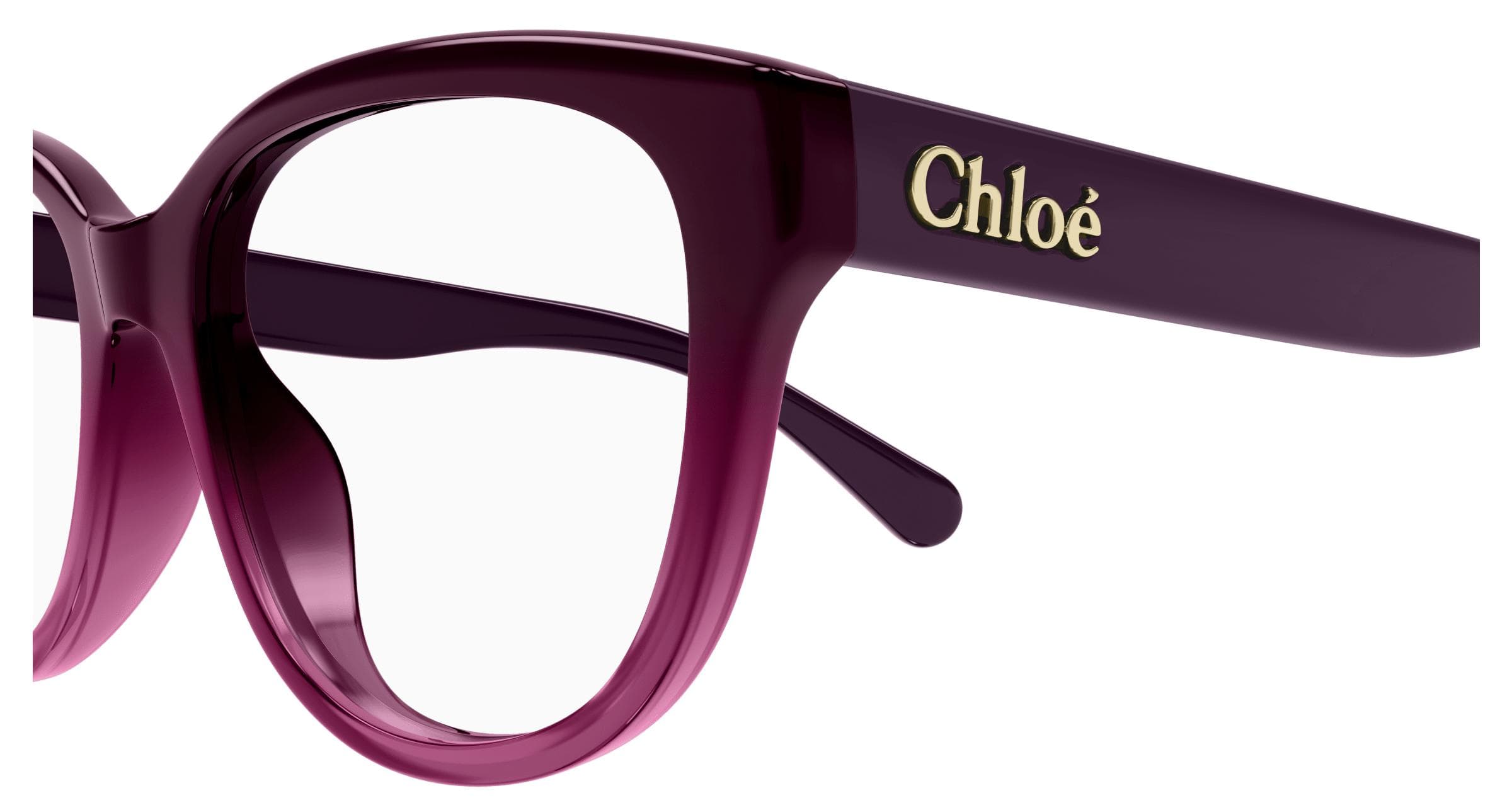 Chloé CH0243O 003 Eyeglasses Purple 51mm Women 3