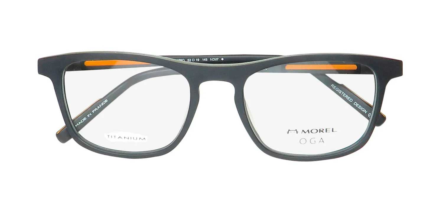 Morel Oga 10176o no07 Eyeglasses Black 53mm 2