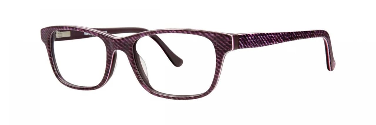 Kensie Jeans Eyeglasses Purple 48mm Women