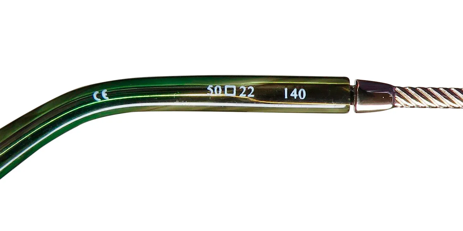 Oscar de la Renta Osl 737 318 Eyeglasses Clystal Olive 50mm 8