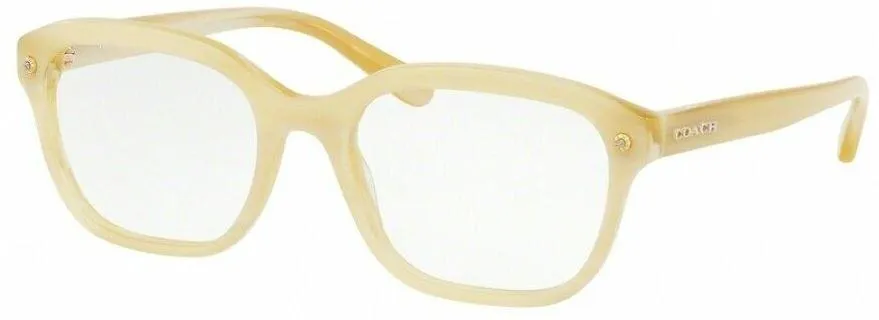 Coach 0CH6094F 5423 Eyeglasses Ivory Horn 54mm Women