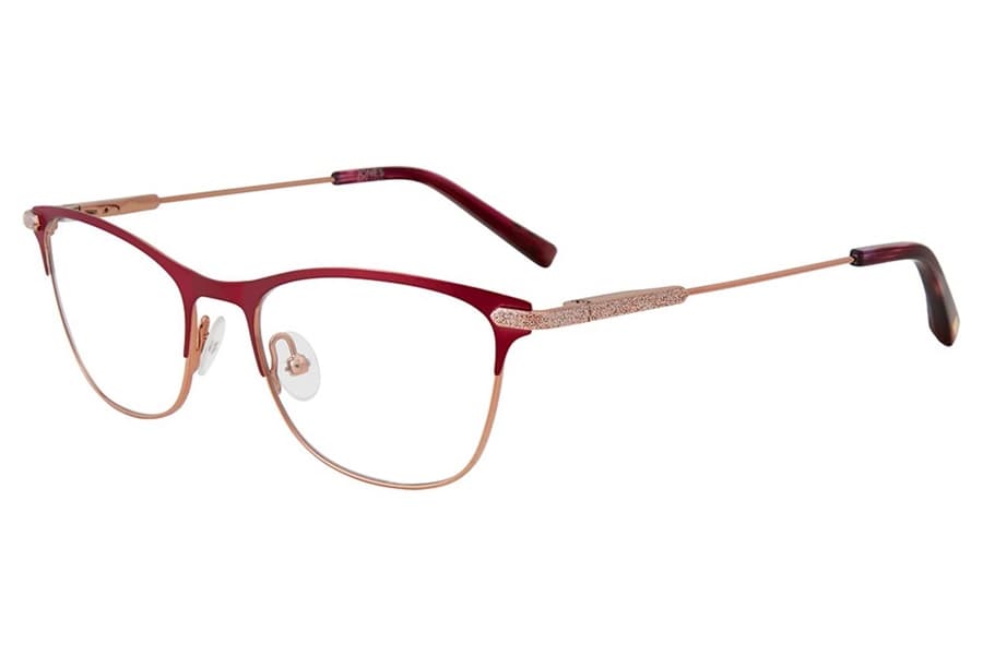 Jones New York J151 Eyeglasses Burgundy 49mm Women