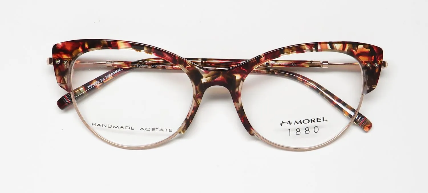 Morel 1880 60098m tp11 Eyeglasses Rose Gold 52mm 2