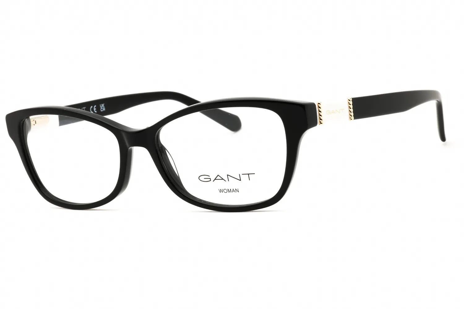 Gant GA4136 001 Eyeglasses Shiny Black 53mm Women