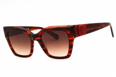 Longchamp LO762S 607 Sunglasses Striped Red 52mm