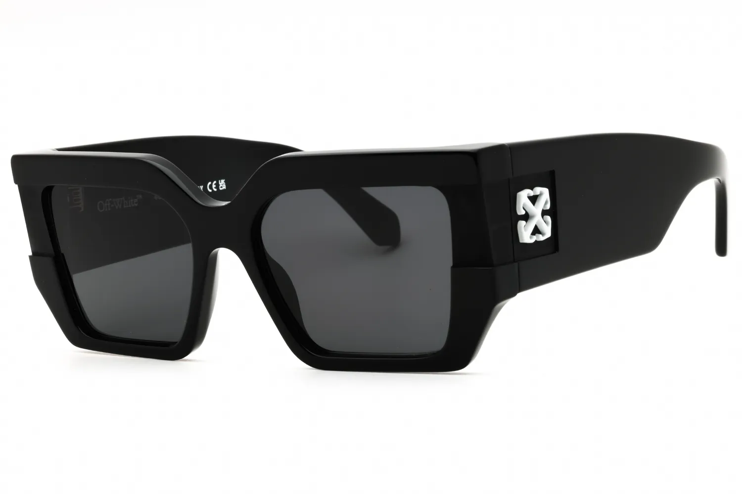 Off White DOVER OERI148S25PLA0011007 Sunglasses Black 56mm Unisex