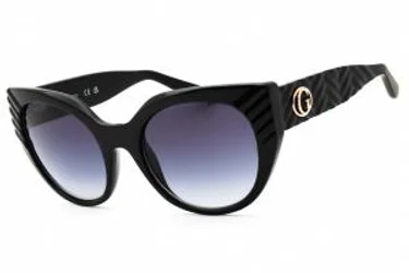 Guess GU00255 01B Sunglasses Shiny Black 53mm