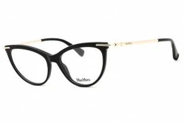 Max Mara MM5049 001 Eyeglasses Shiny Black 53mm