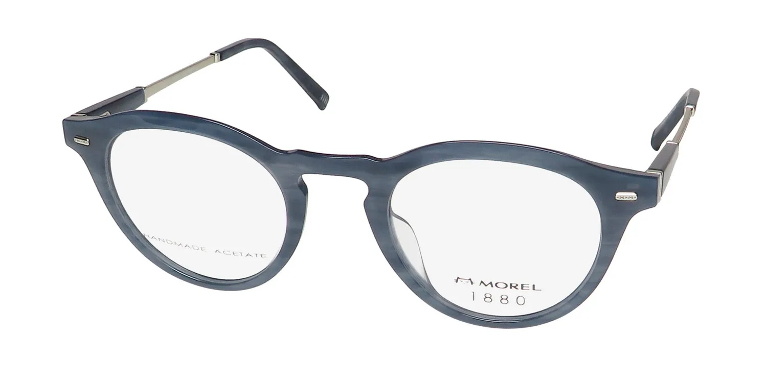 Morel 1880 60123m bg03 Eyeglasses Blue 48mm Unisex