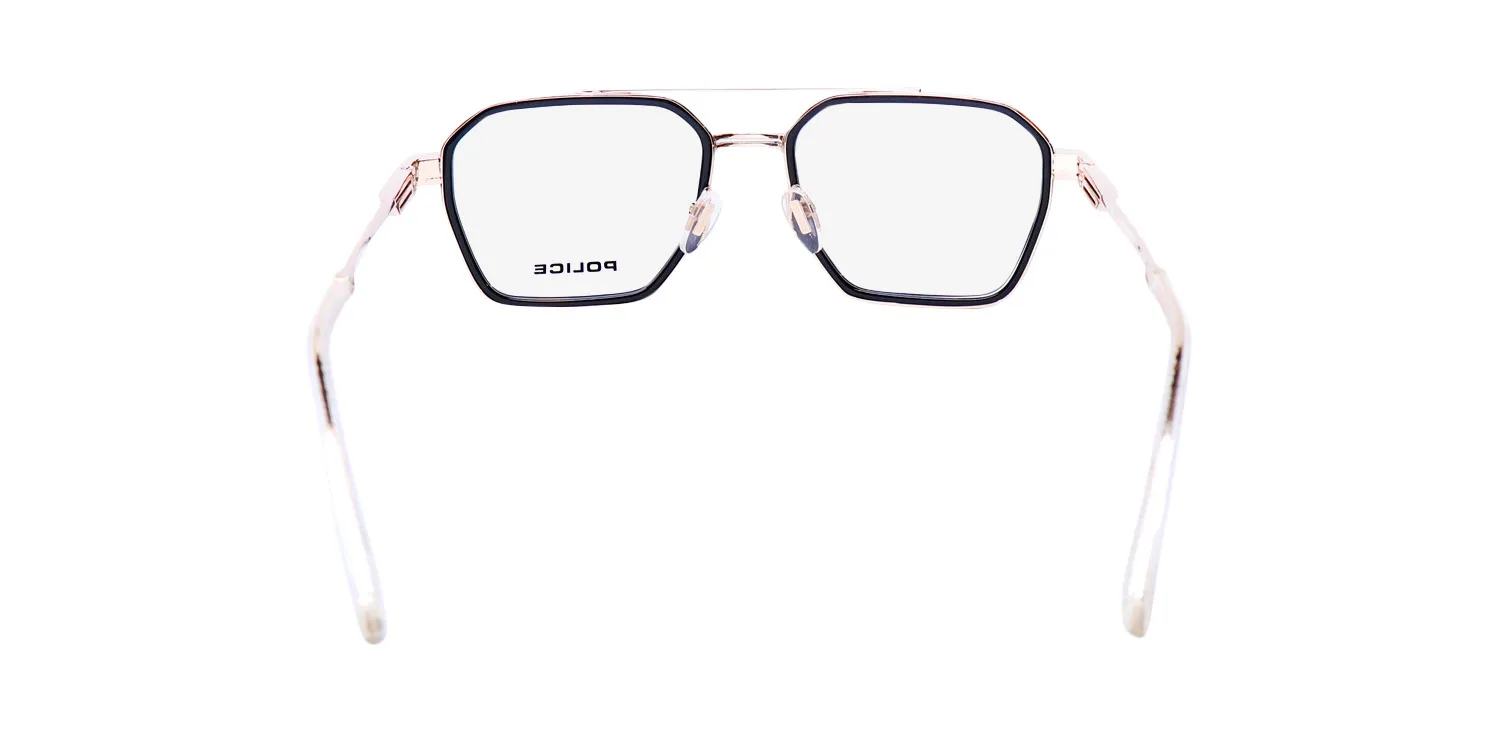 Police Vplq76v Mercury 3 300y Eyeglasses Shiny Rose Gold 55mm 5