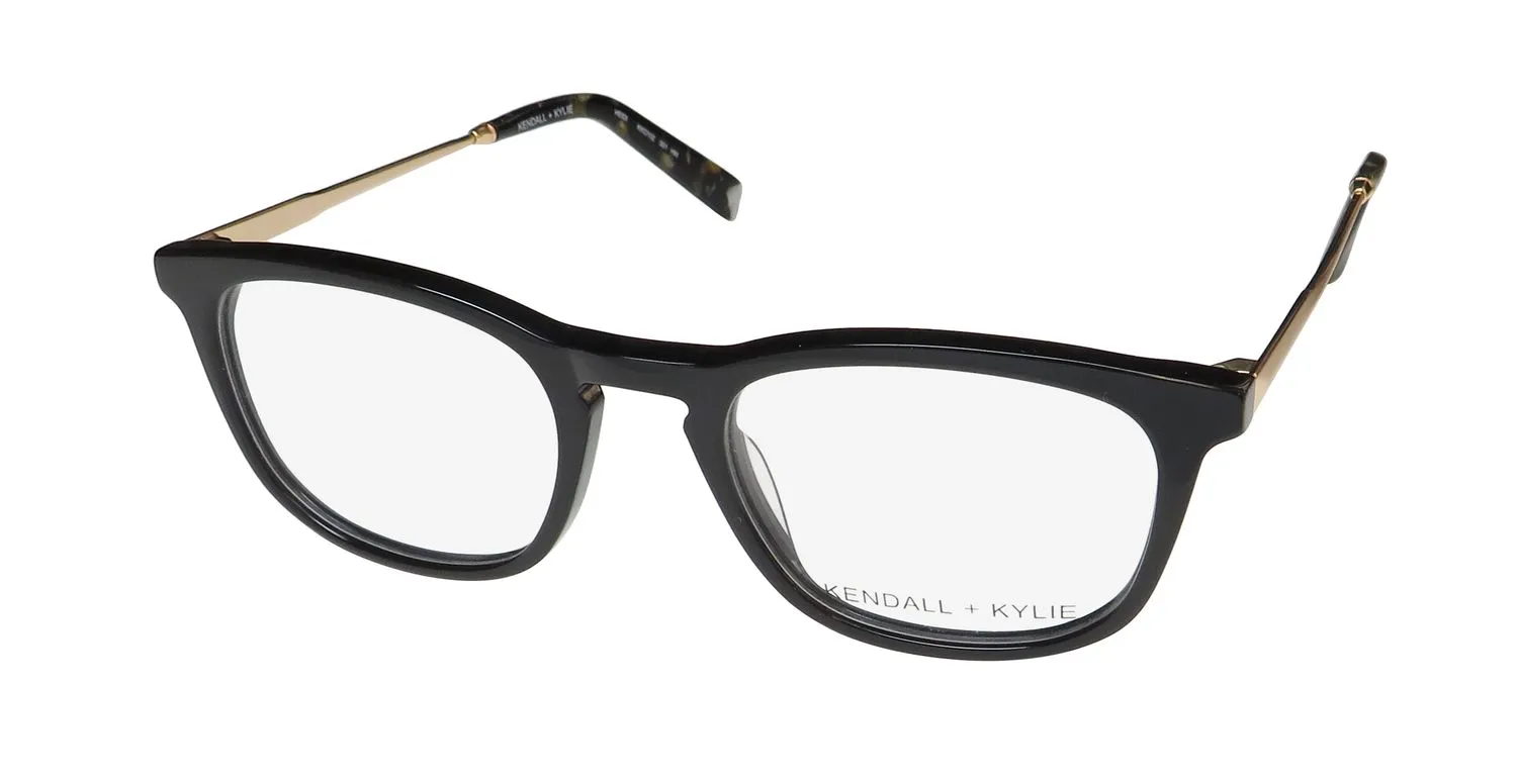 Kendall + Kylie Kko102 Heidi 001 Eyeglasses Black 50mm
