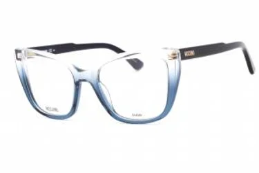 Moschino MOS603 0QM4 00 Eyeglasses Cryblue 52mm