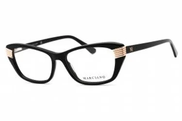 Marciano GM0385 001 Eyeglasses Shiny Black 53mm