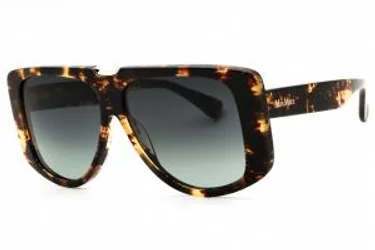 Max Mara MM0075 52P Sunglasses Dark Havana 57mm