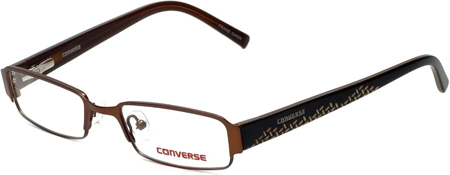 Converse LET ME TRY Eyeglasses Brown 50mm Men
