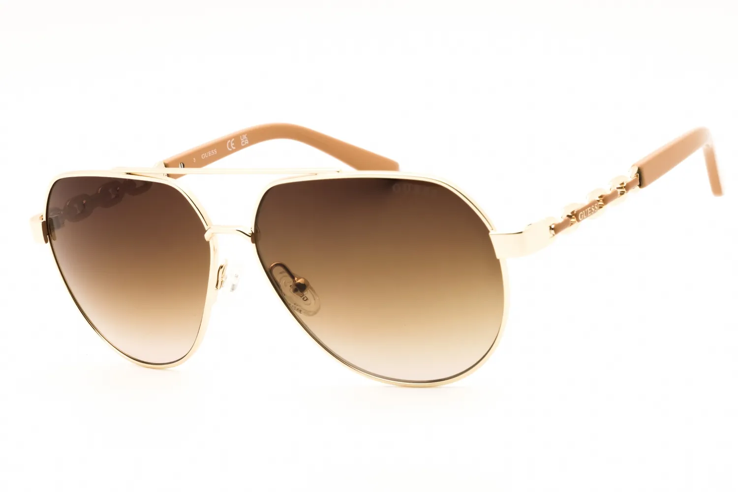 Guess Factory GF00033 32E Sunglasses Gold 59mm Women