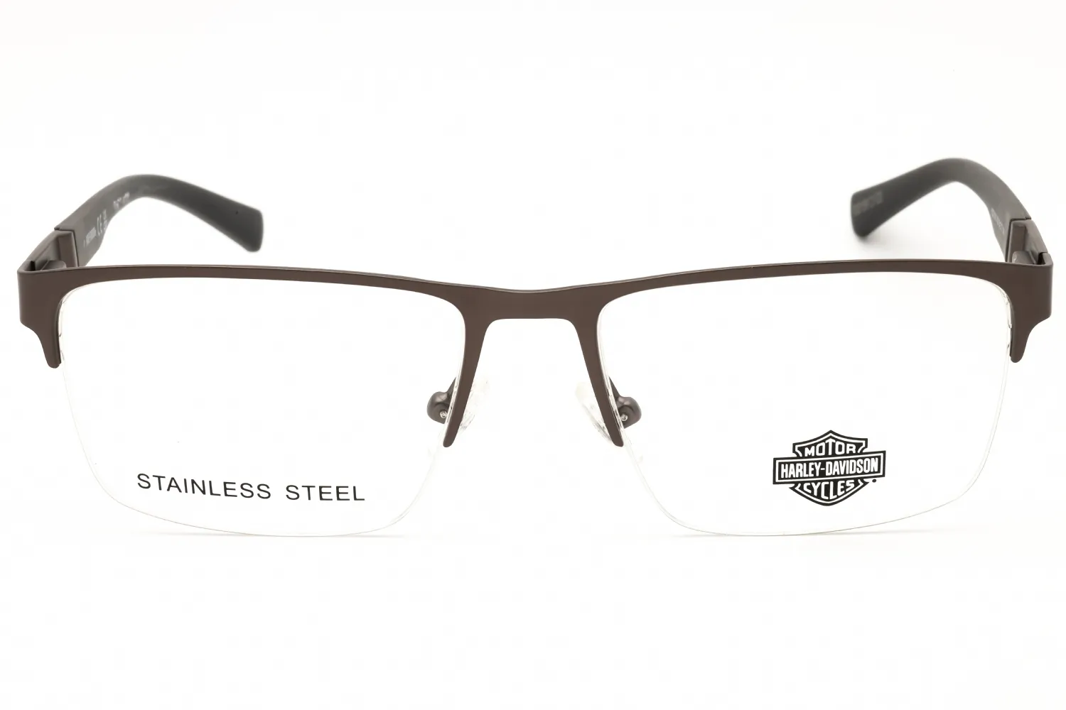 Harley Davidson HD00010 009 Eyeglasses Matte Gunmetal 54mm Men 2