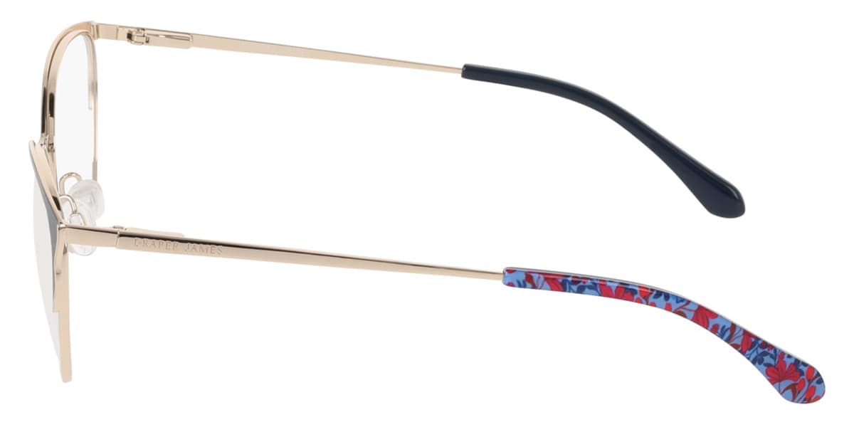 Draper James DJ5067 414 Eyeglasses Navy 54mm Women 3