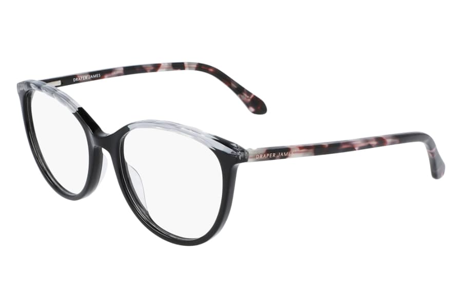 Draper James DJ5022 001 Eyeglasses Black 52mm Women