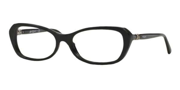 Vogue VO2960-B W44 Eyeglasses Black 52mm Women