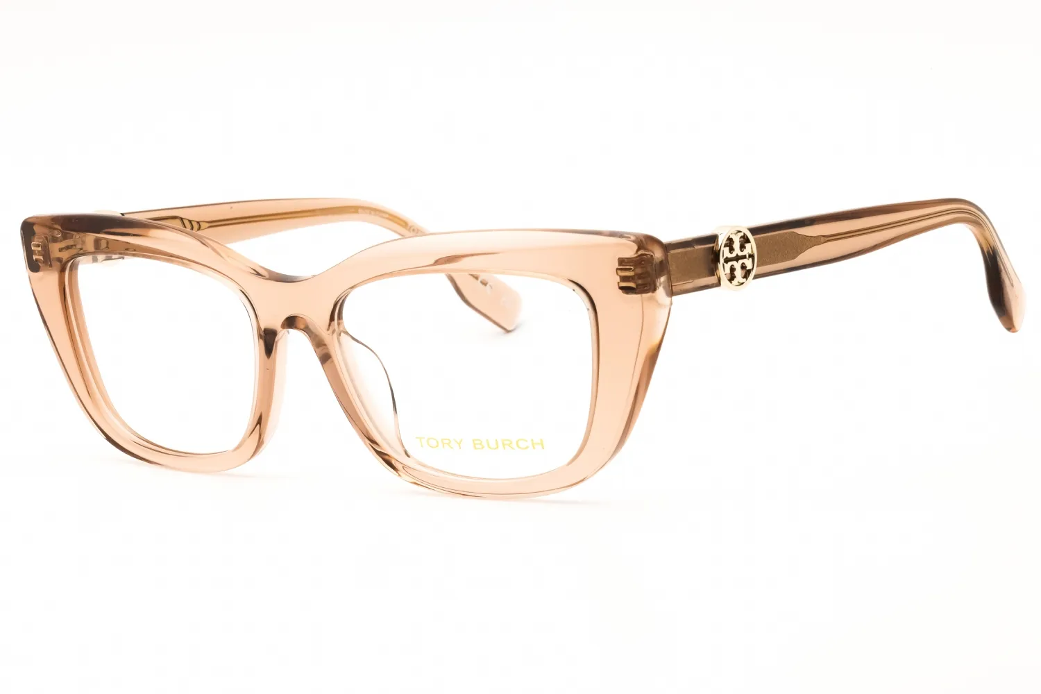 Tory Burch TY2158U 1954 Eyeglasses Transparent Brown 51mm Women