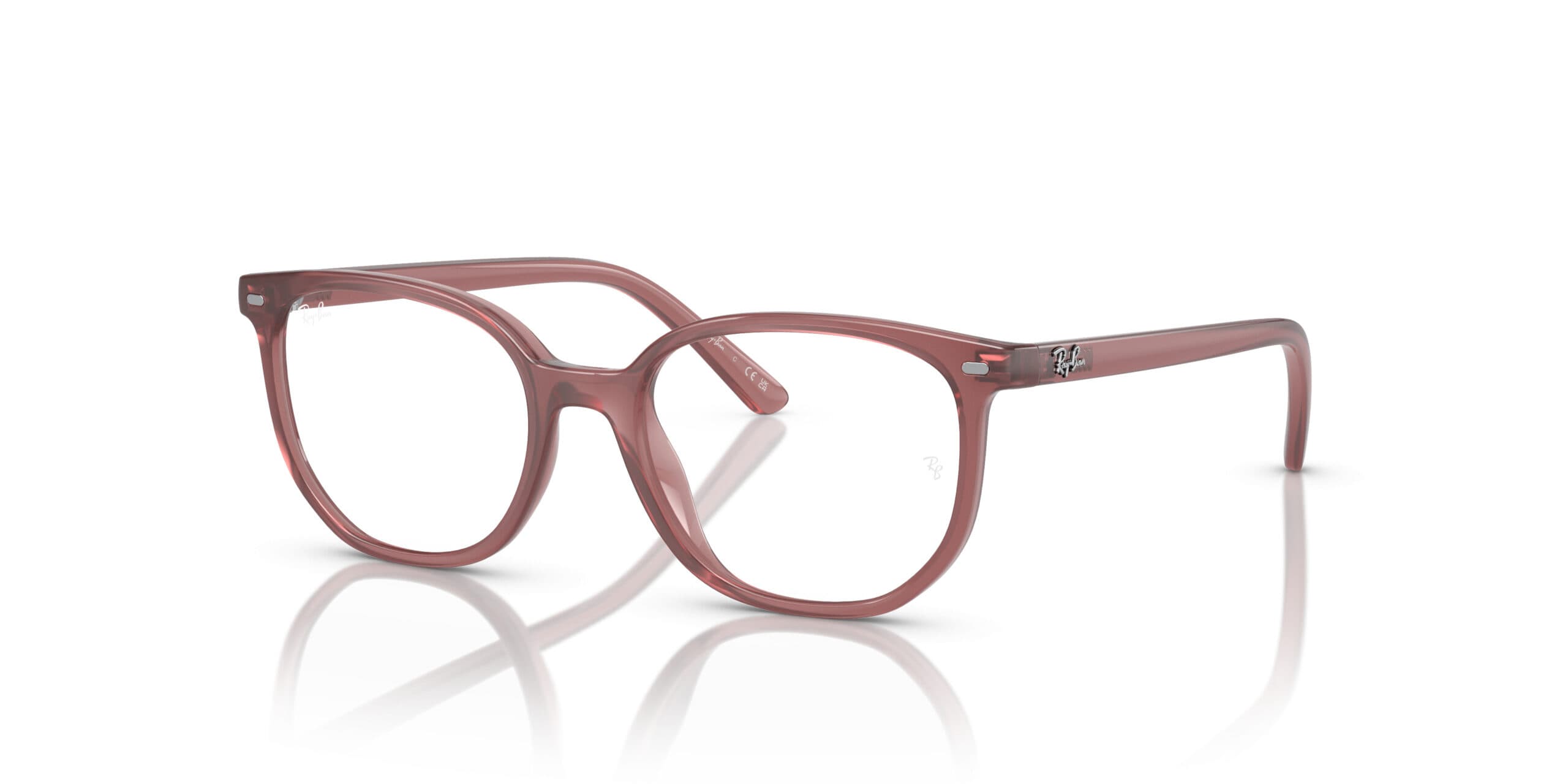 Ray-Ban RB9097V 3936 Eyeglasses Opal Pink 44mm Kids
