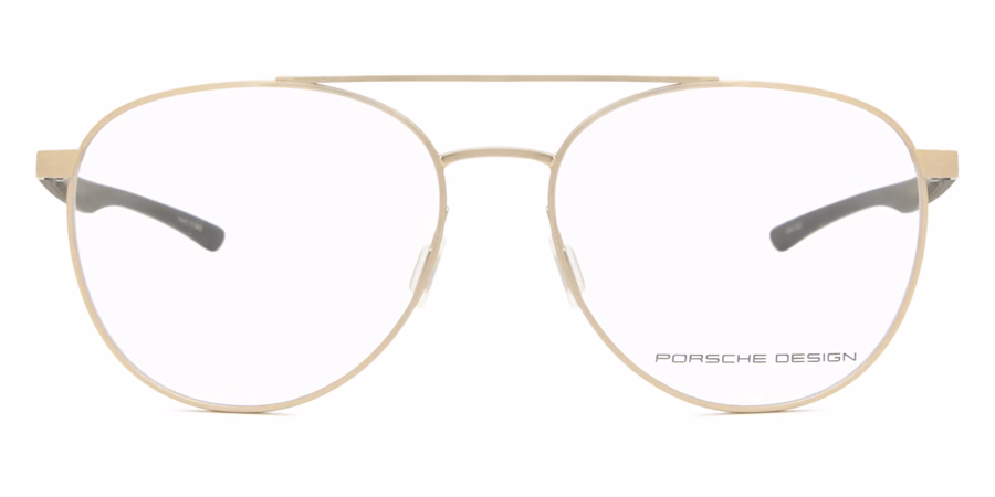 Porsche Design P8754 B Eyeglasses Gold 52mm Unisex 2