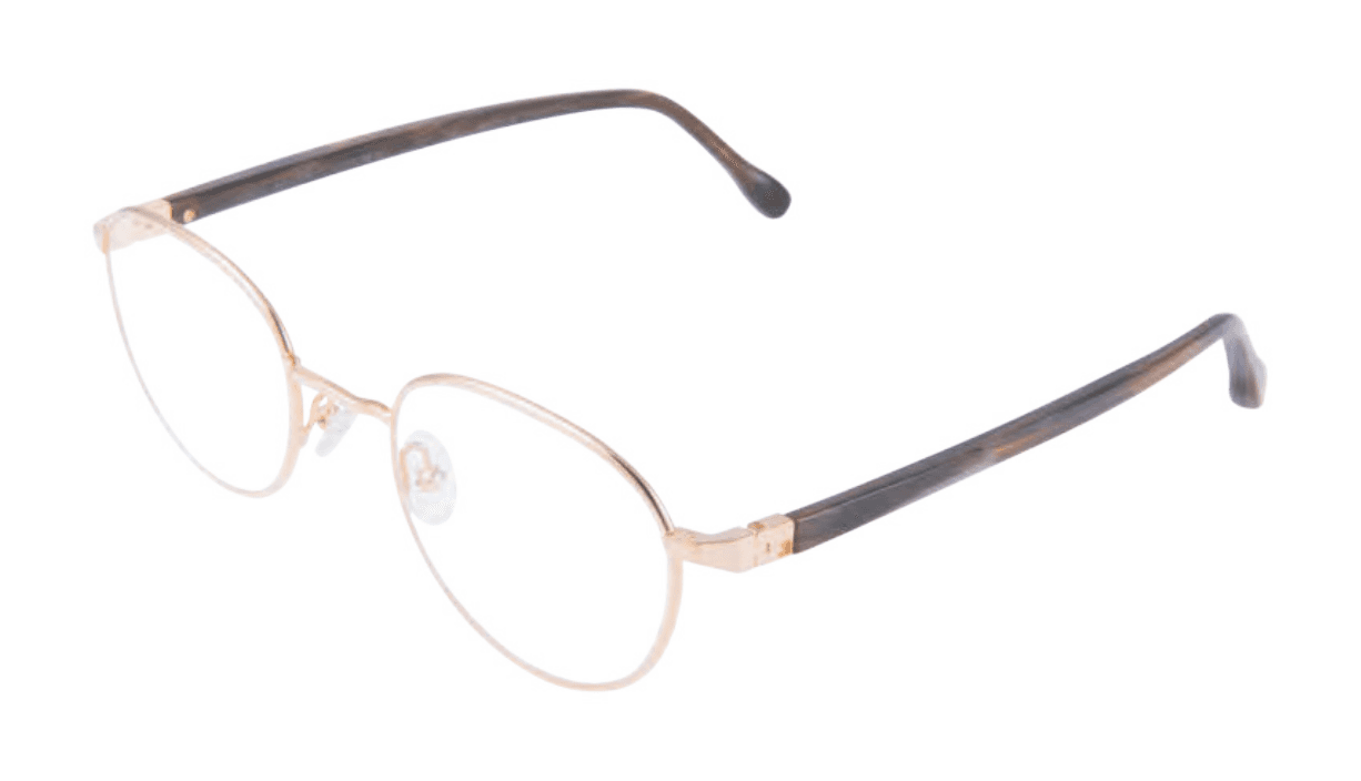 Henry Jullien HJCHAUMONT C56 Eyeglasses Gold 48mm Unisex