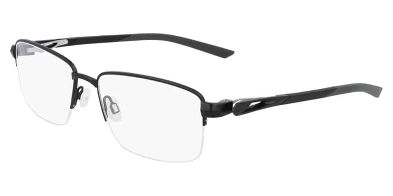Nike 8141 001 Eyeglasses Satin Black 55mm Men