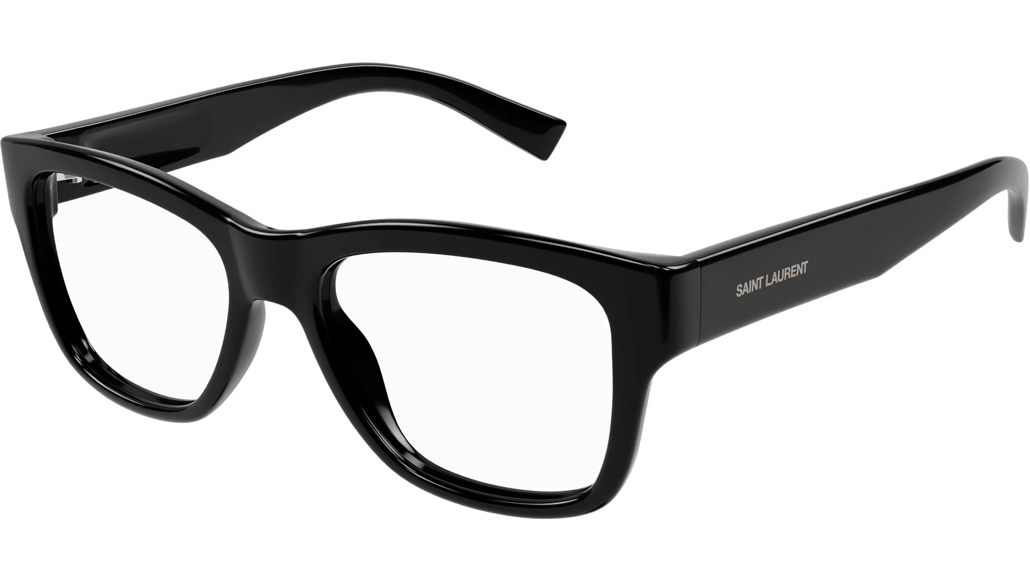 Saint Laurent SL677 001 Eyeglasses Black 54mm Women