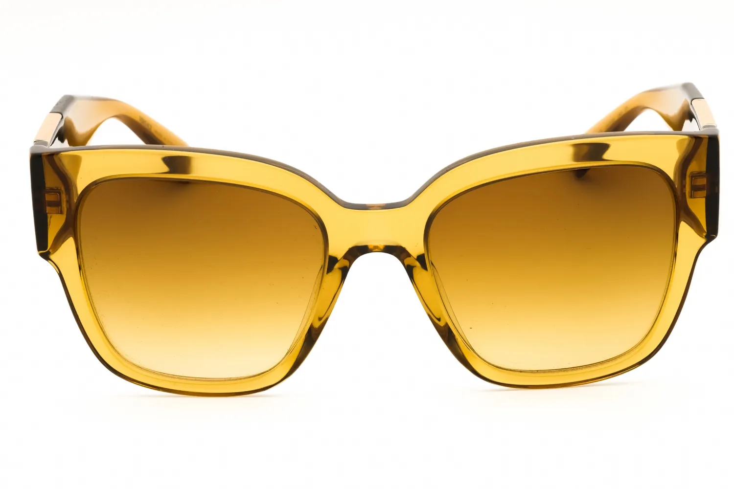 Versace 0VE4437U 53472L Sunglasses Transparent Honey 54mm Women 2