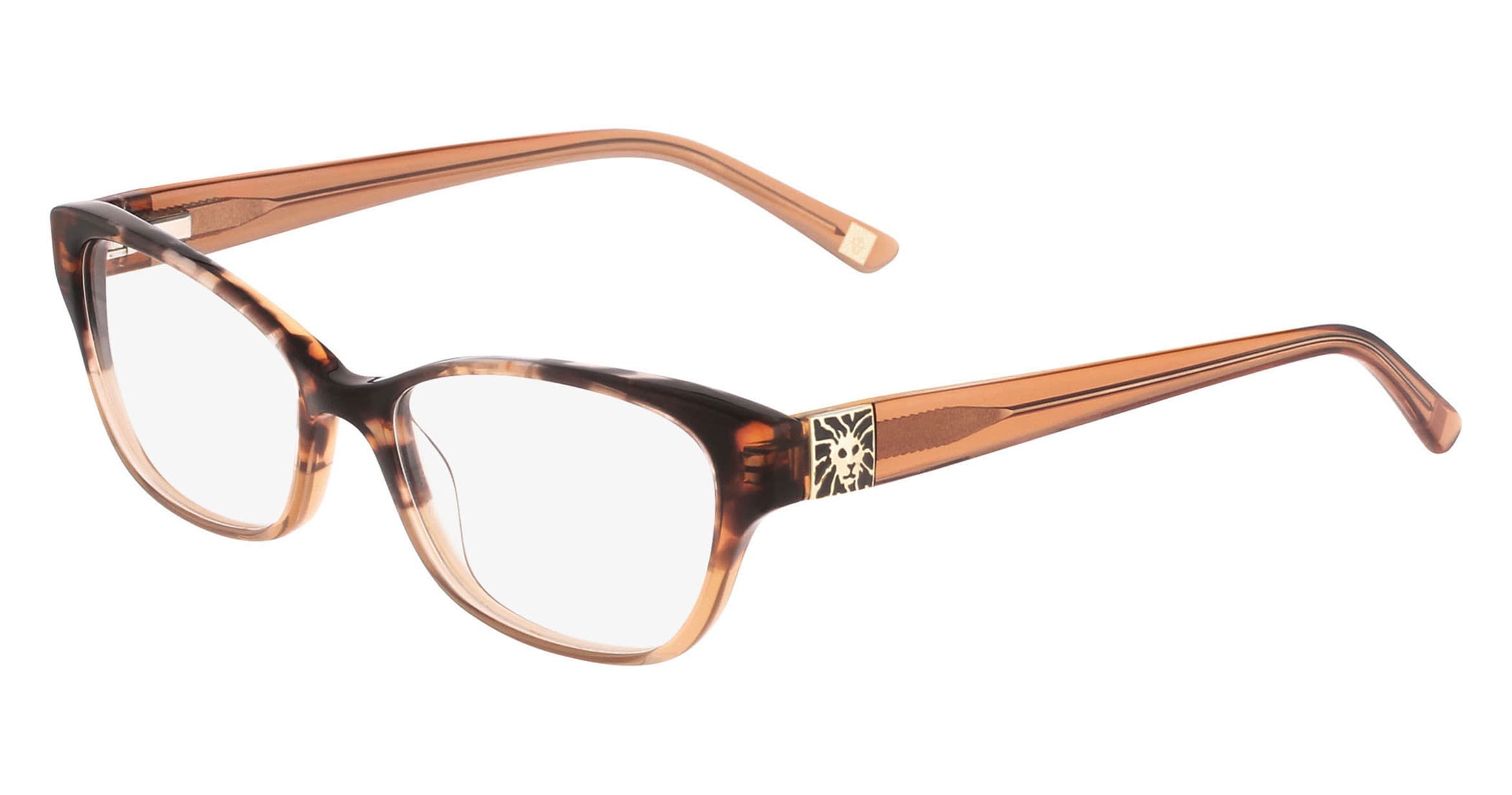 Anne Klein AK5036 200 Eyeglasses Mocha Tortoise Fade 52mm Women