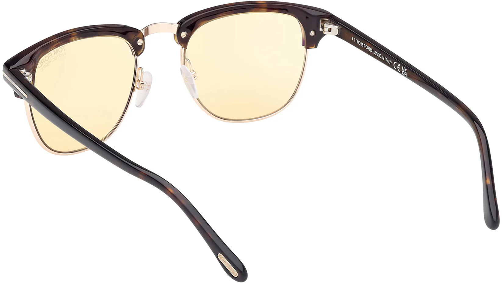 Tom Ford FT0248 52E Sunglasses Dark Havana 51mm Men 3