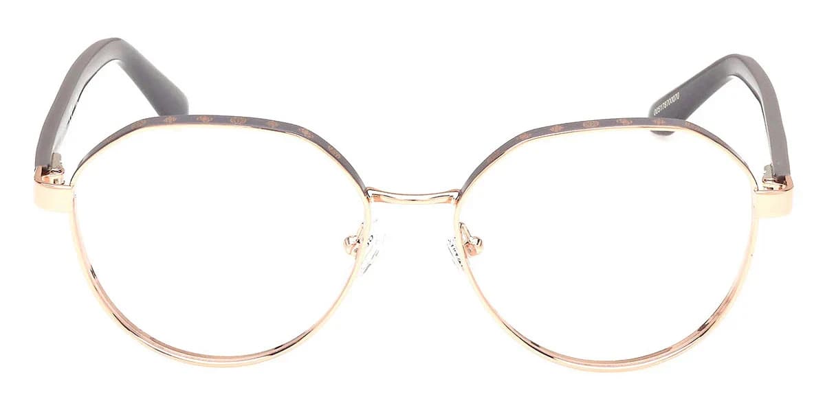 Guess GU50124 028 Eyeglasses Shiny Rose Gold 51mm 2