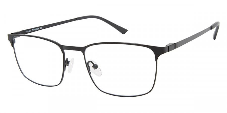 Thin Light Glasses NU059 C03 Eyeglasses Black 55mm Men