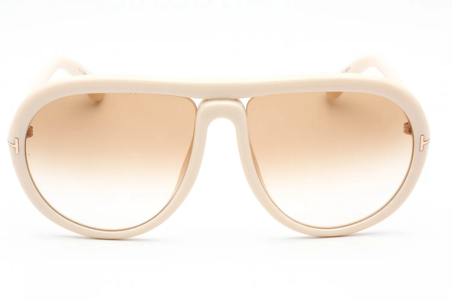 Tom Ford FT0768 025 Sunglasses Ivory 60mm Women 2