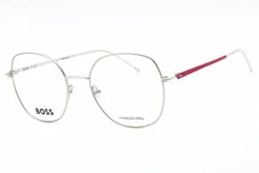 HUGO BOSS BOSS 1529 0AVB 00 Eyeglasses Silver Pink 52mm