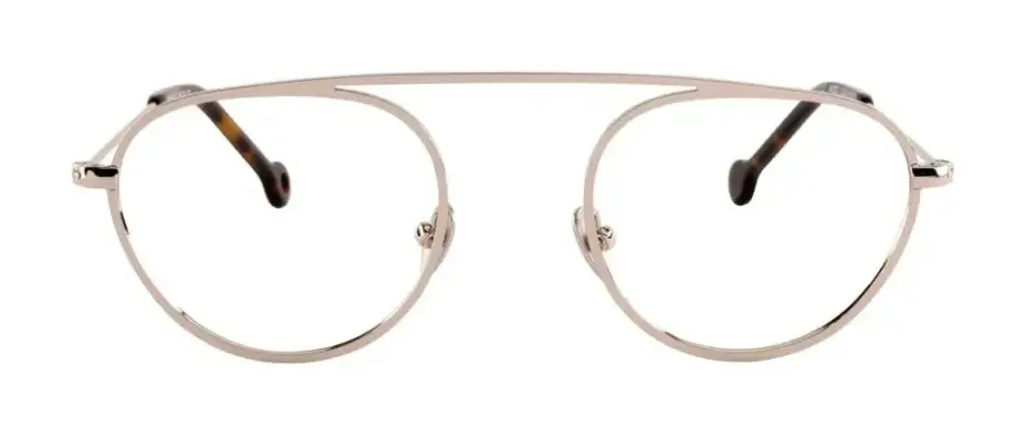 Nathalie Blanc Hugo C227 Eyeglasses Silver 46mm Unisex 2