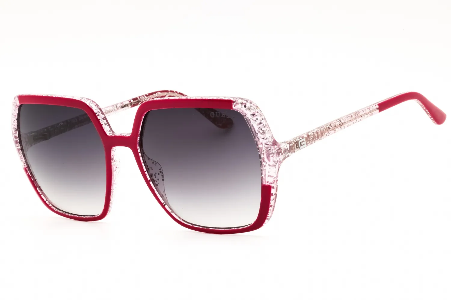 Guess GU7883 75B Sunglasses Shiny Fuxia 56mm Women